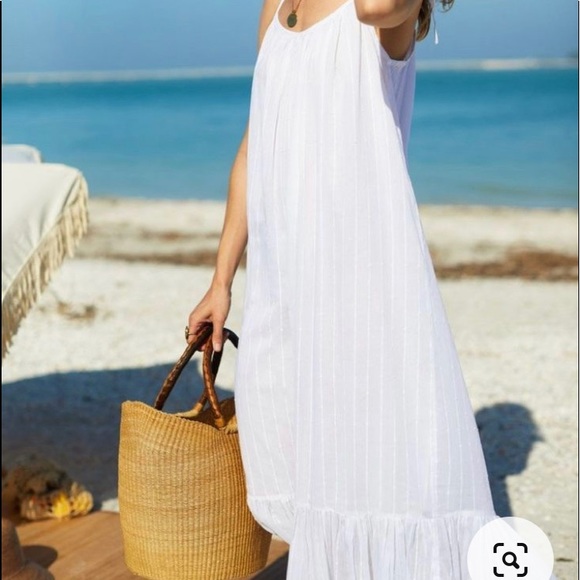 Emerson Fri India Sundress White Dots - Picture 3 of 5